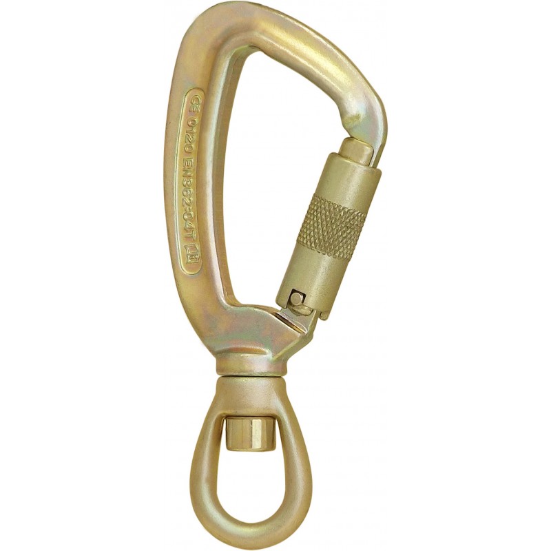 ISC - Stahlkarabiner TWISTER - mit und ohne Fallindikator