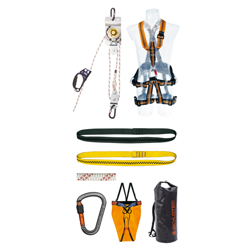 Gerätesatz Absturzsicherung DIN 14 800 - 16 Swiss Roll