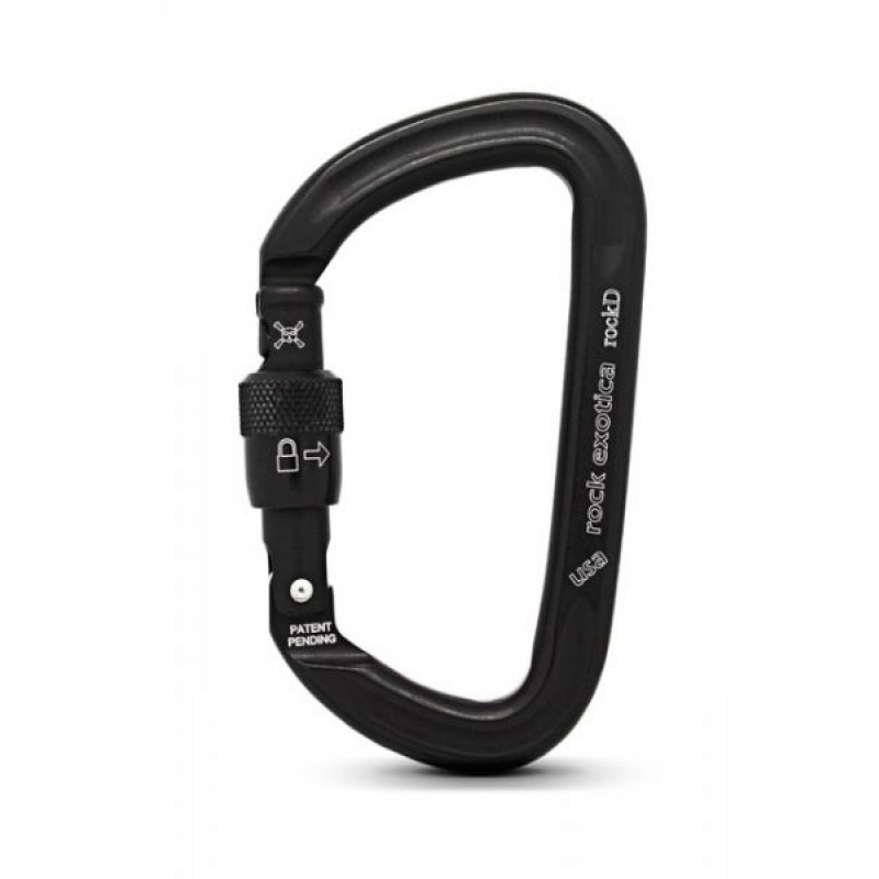 Rock Exotica Karabiner RockD Screw-Lock