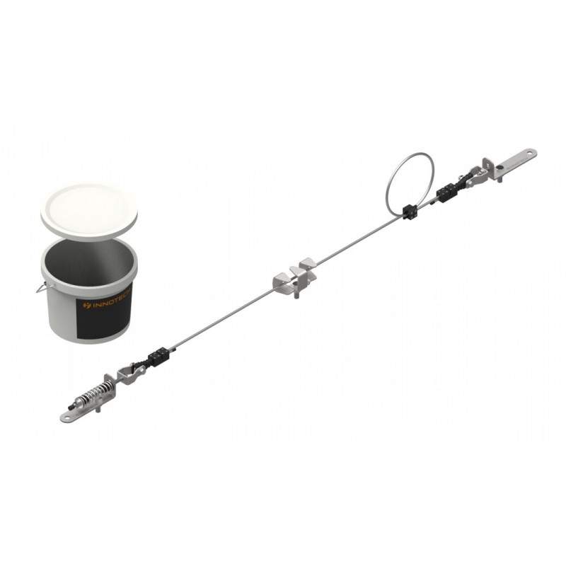 INNOTECH LIFELINE Kit - Vormontiertes Seilsicherungssystem
