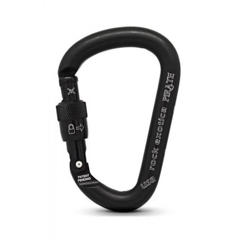 Rock Exotica Karabiner Pirate Screw-Lock