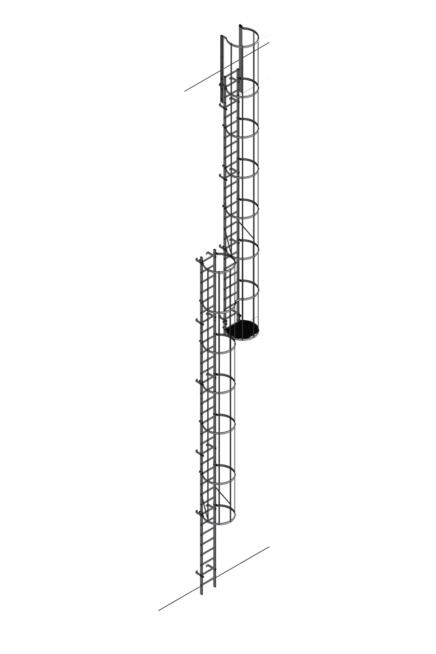 HYMER ortsfeste Leitern