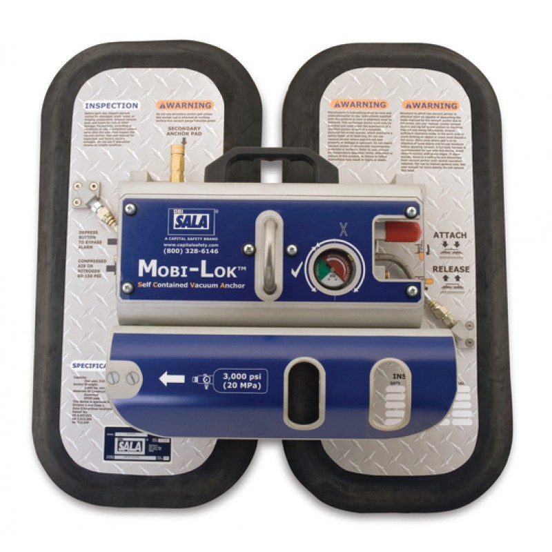 DBI-SALA Mobi-Lok Vakuumanker mit Flaschenhalter - Industrie