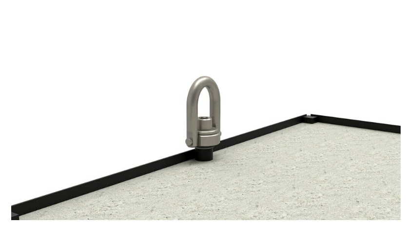 3M DBI-SALA Flexiguard Anschlagpunkte-Set für Gegengewichts-Systeme