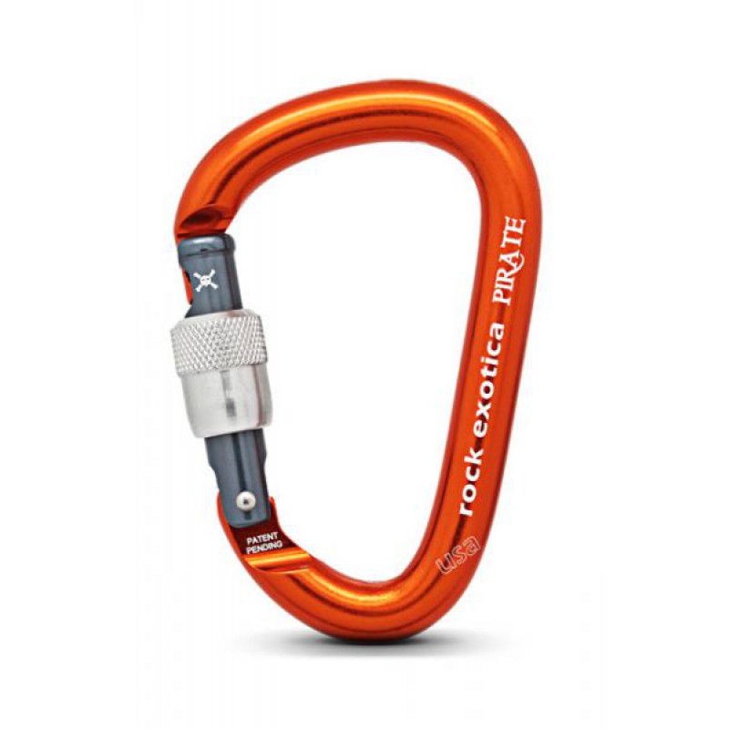 Rock Exotica Karabiner Pirate Screw-Lock