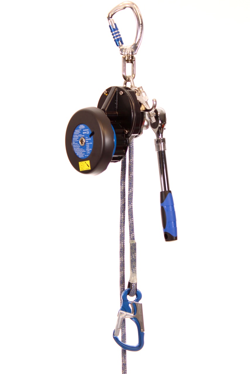 Mittelmann MaxDrive Rettungshub-, Abseil-, Arbeitsgerät