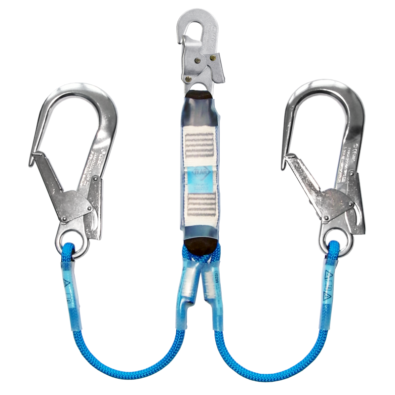 Ikar Verbindungsmittel mit Bandfalldämpfer Y-Ausführung