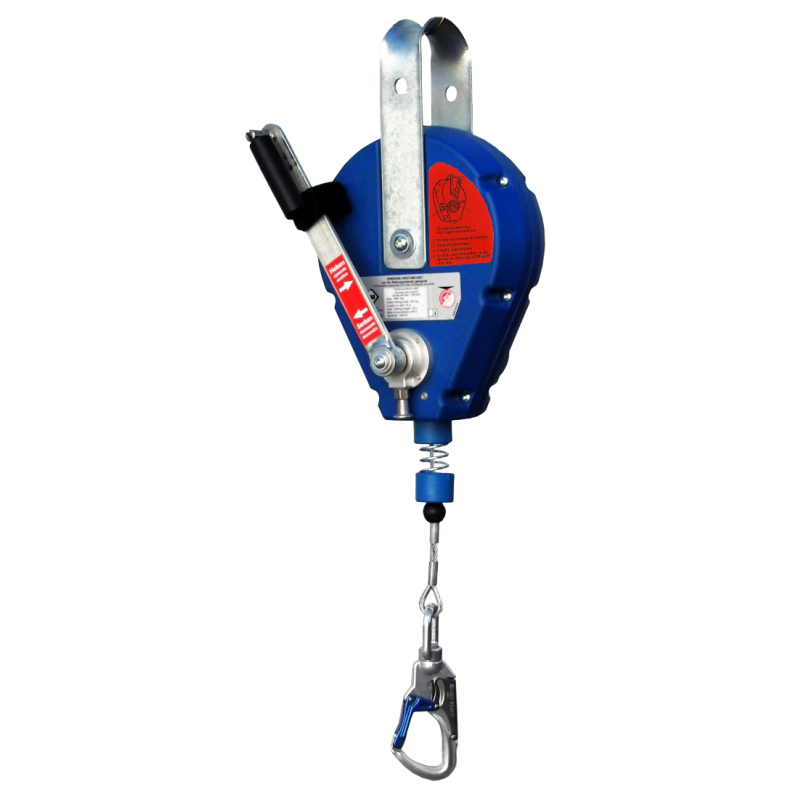 Ikar Höhensicherungsgerät HRA P mit Rettungshubeinrichtung